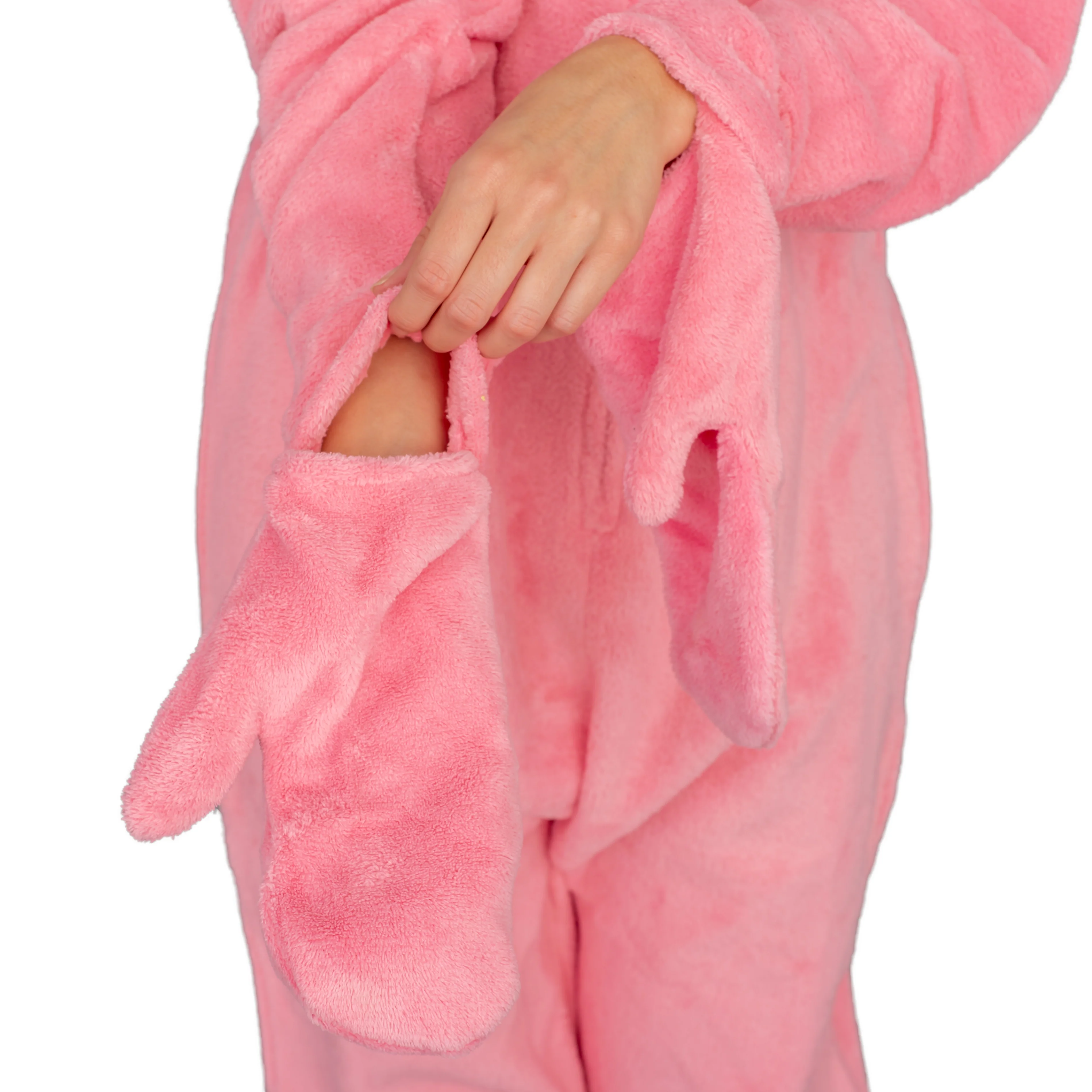 A Christmas Story Bunny Union Suit Pajama Costume - Image 4
