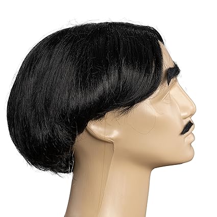 Adams Spooky Family Gomez Wig Mustache Eyebrow Halloween Costume Cosplay Set - Image 7
