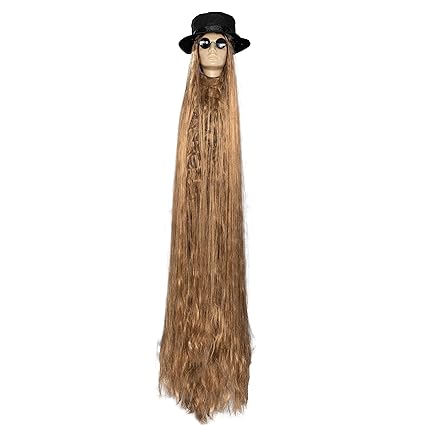 Adams Spooky Family Long Hair Cousin Halloween Cosplay Costume Wig