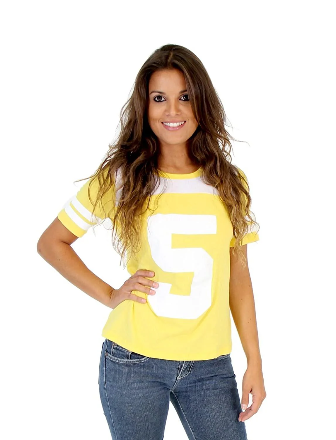 April O' Neil 5 Yellow Costume Toddlers T-shirt - Image 3