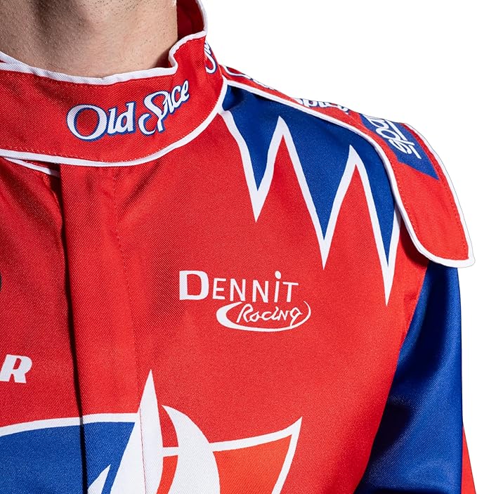 Cal Naughton Talladega Movie Replica Auto Racing Halloween Cosplay Costume - Image 5