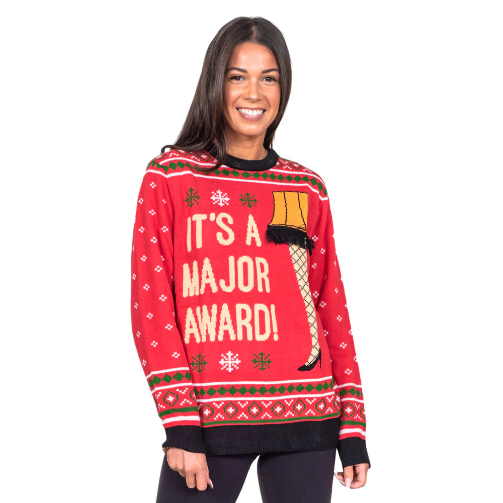 Christmas Story Leg Lamp Sweater - Image 2