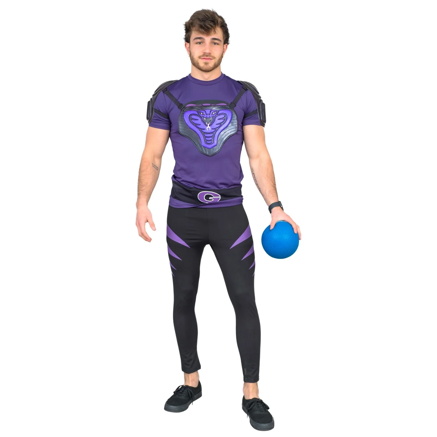 Purple Cobras Halloween Costume Cosplay Body Armor Accessory - Image 3