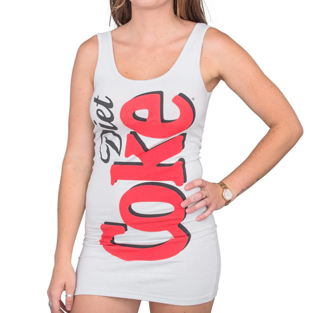 Diet Coke Juniors Women's Tank Dress - Image 3