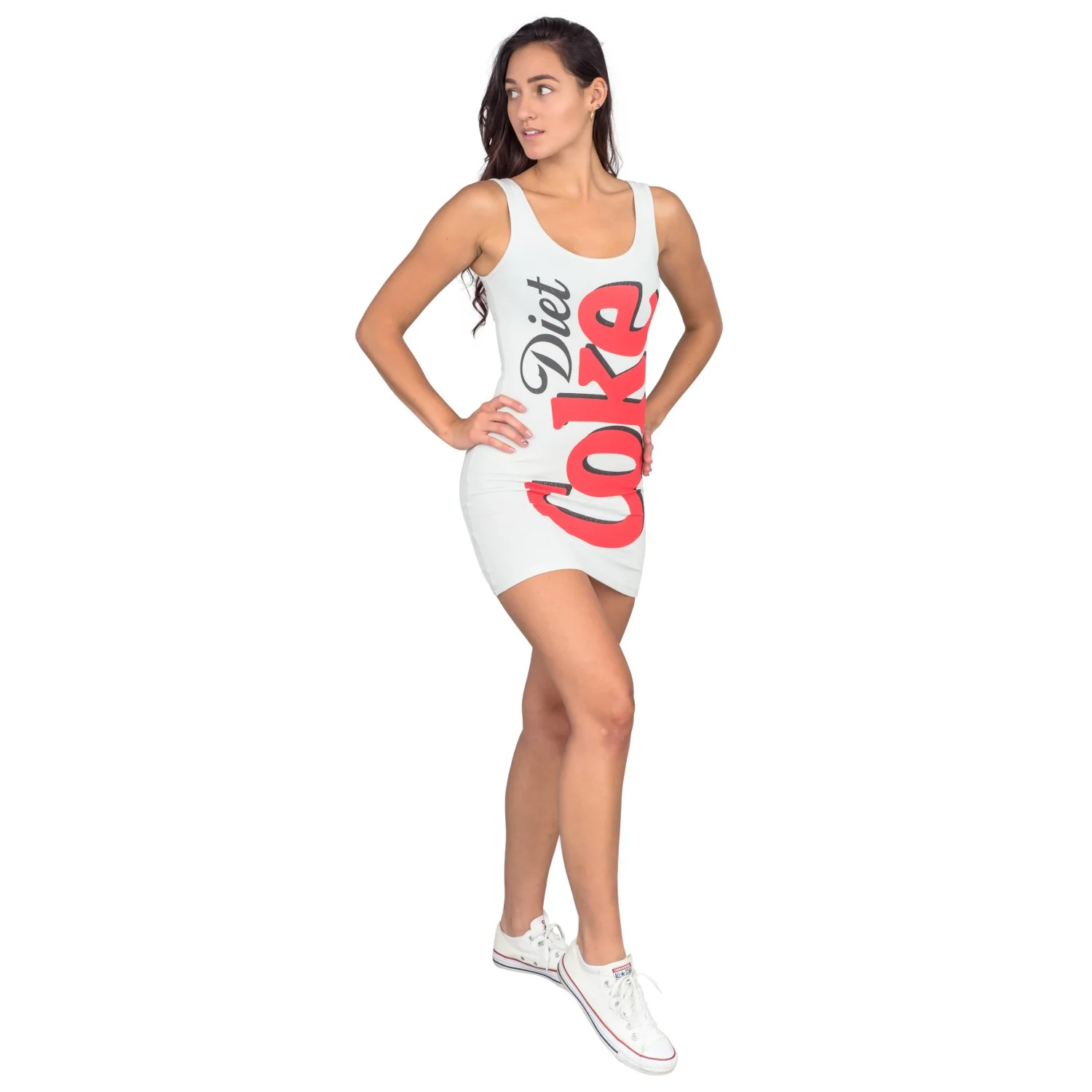 Diet Coke Juniors Women's Tank Dress - Image 6