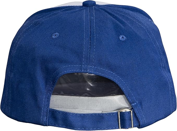 Dipper Blue and White Adult Adjustable Hat Cosplay with Rainbow and Christmas Tree Pins Halloween Costume Accessory Set - Image 4