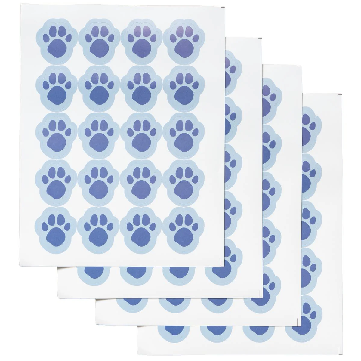 Dog Detective and Blue Handy Notebook Halloween Costume Cosplay Accessory with Dog Paws Stickers and Black Crayon - Image 6