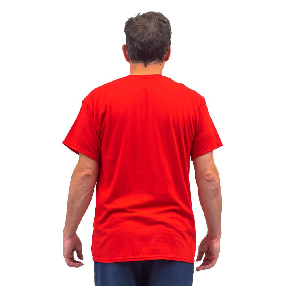 Eagle Fang Karate Cobra Red Adult Halloween Costume T-Shirt Tee - Image 4
