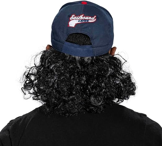 Eastbound Baseball Player 55 Replica Powers Halloween Cosplay Costume Hat/Wig Set - Image 2