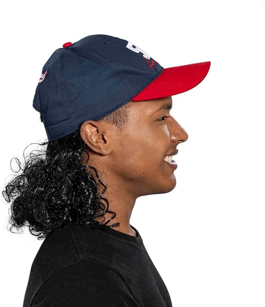 Eastbound Baseball Player 55 Replica Powers Halloween Cosplay Costume Hat/Wig Set - Image 3