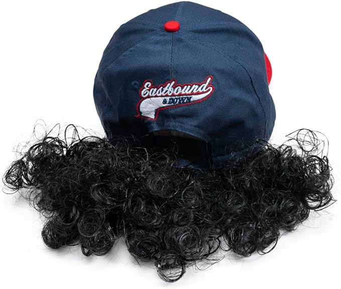 Eastbound Baseball Player 55 Replica Powers Halloween Cosplay Costume Hat/Wig Set - Image 5