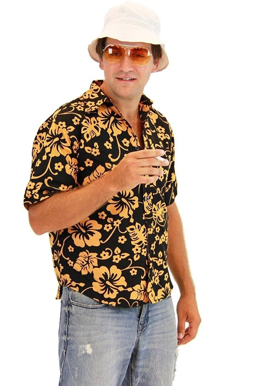Fear and Loathing Unisex Gonzo Halloween Cosplay Costume Set - Image 2