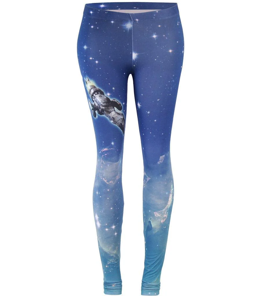 Firefly Vortex Spaceship Outer Space Leggings - Image 3