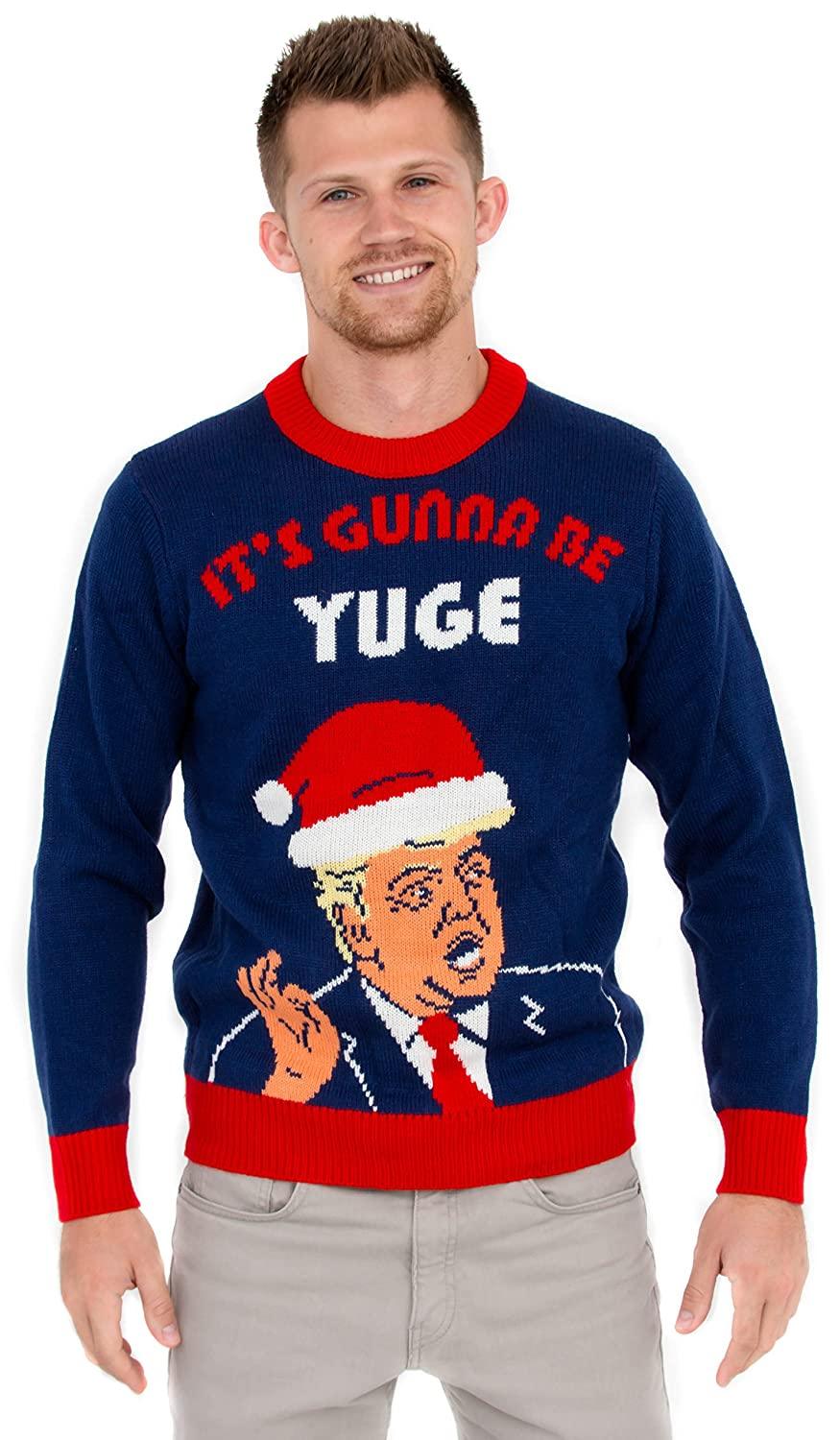 Former President It's Gunna Be Yuge Ugly Christmas Sweater - Image 3