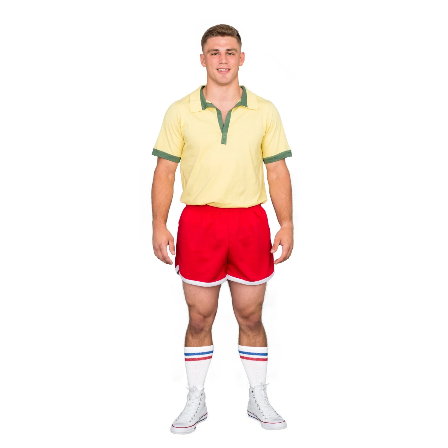 Forrest Gump Costume Bubba and The Running Man Deluxe Sets for Halloween Cosplay - Image 2