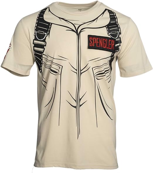 Ghostbusters Costume T-Shirt with Four Interchangeable Name Patches - Image 3