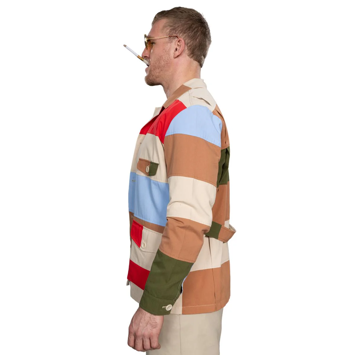 Gonz Jounalist Las Vegas Raoul Duke Jacket Halloween Costume Cosplay - Image 4