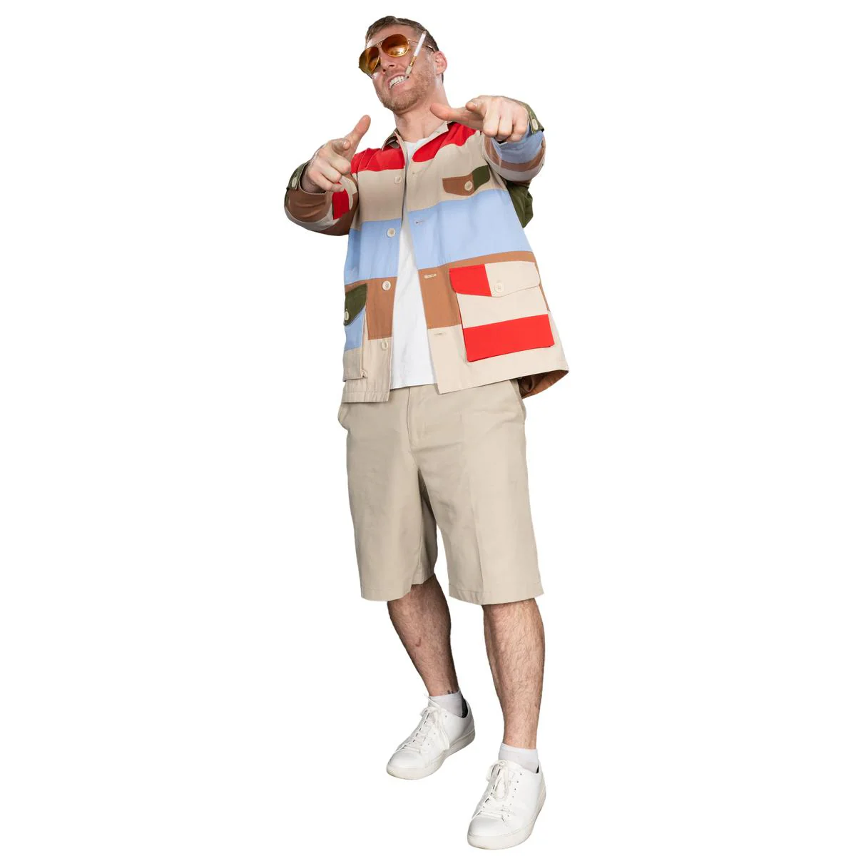 Gonz Jounalist Las Vegas Raoul Duke Jacket Halloween Costume Cosplay - Image 5