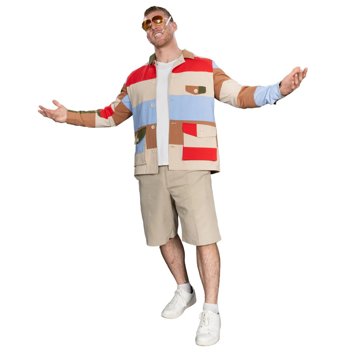 Gonz Jounalist Las Vegas Raoul Duke Jacket Halloween Costume Cosplay - Image 8