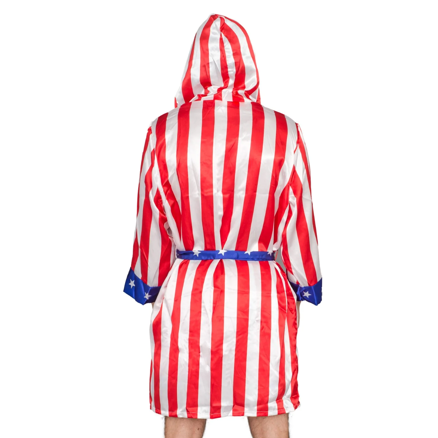 Boxing Movie Robe with Hood Halloween Cosplay Costume - Image 2
