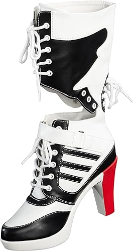 Harley Suicide Movie Girl High Heels Halloween Cosplay Costume Boots - Image 5