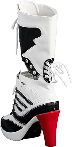 Harley Suicide Movie Girl High Heels Halloween Cosplay Costume Boots - Image 7