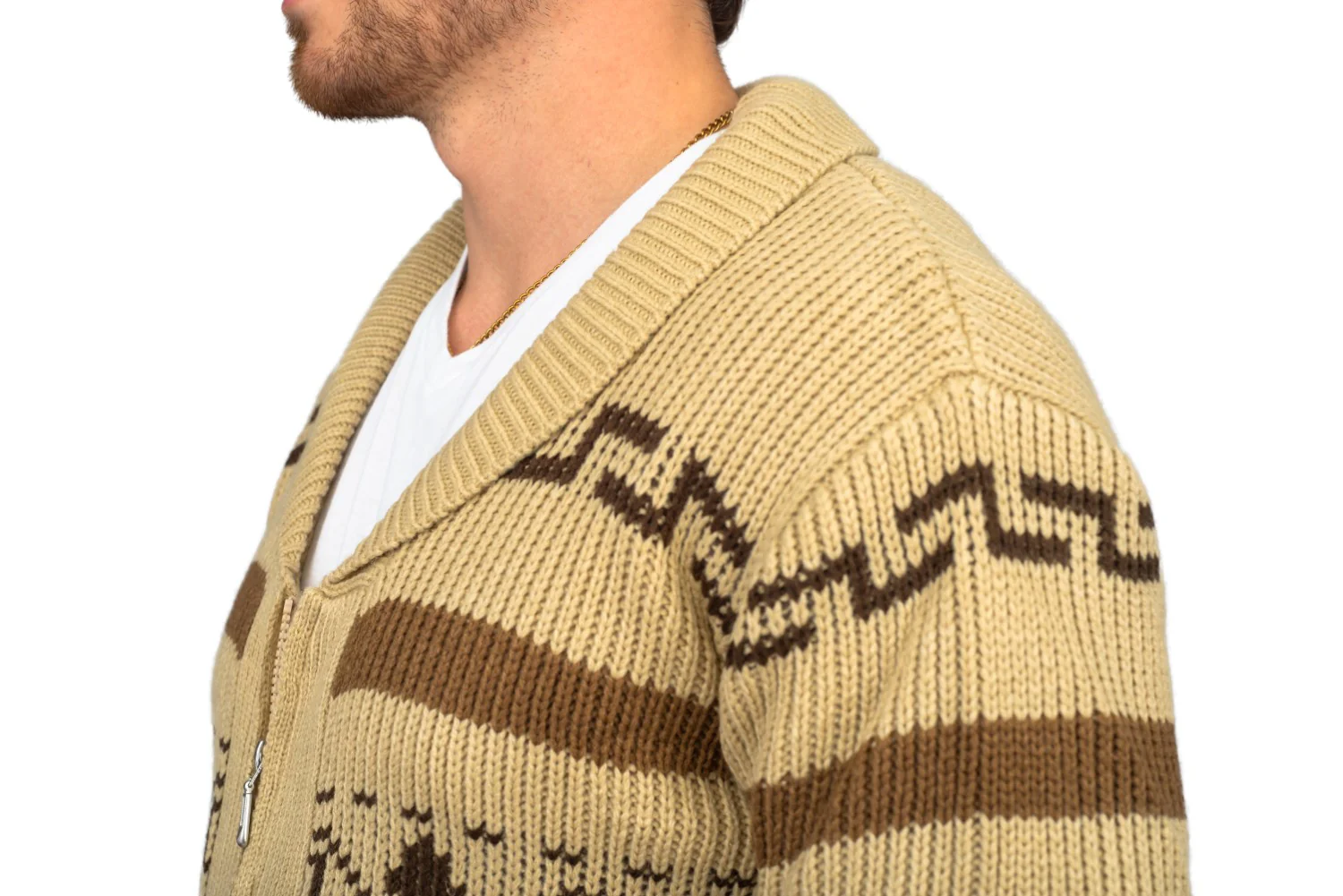 Jeffrey The Dude Zip Up Halloween Cosplay Costume Cardigan Sweater - Image 9