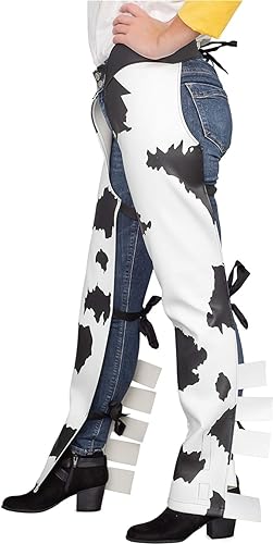 Jessie Cowgirl Toy Movie Kid's Halloween Cosplay Costume Chaps - Image 2