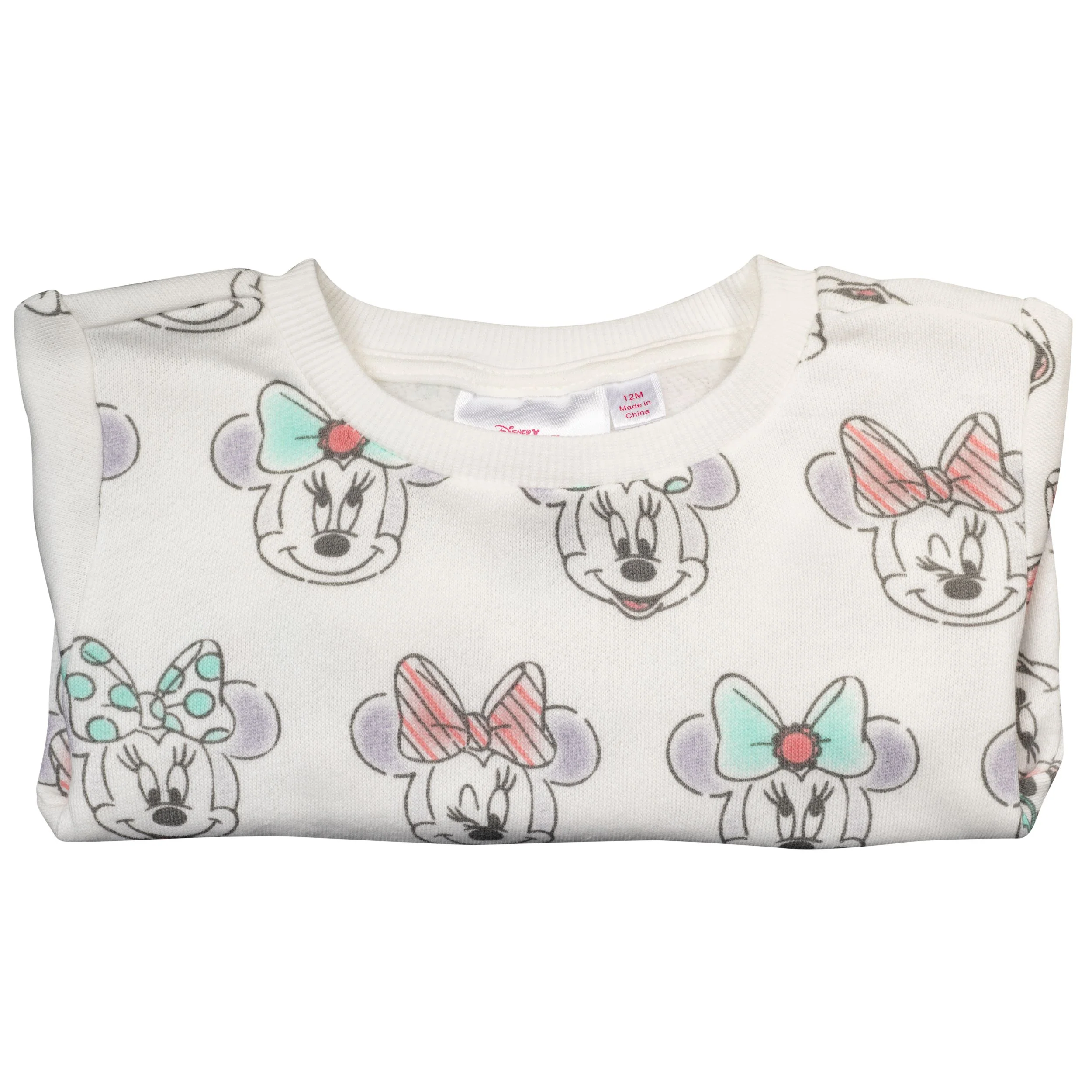 Mad Engine Minnie Mouse All Over Heads Sweatshirt for Babies - Image 5
