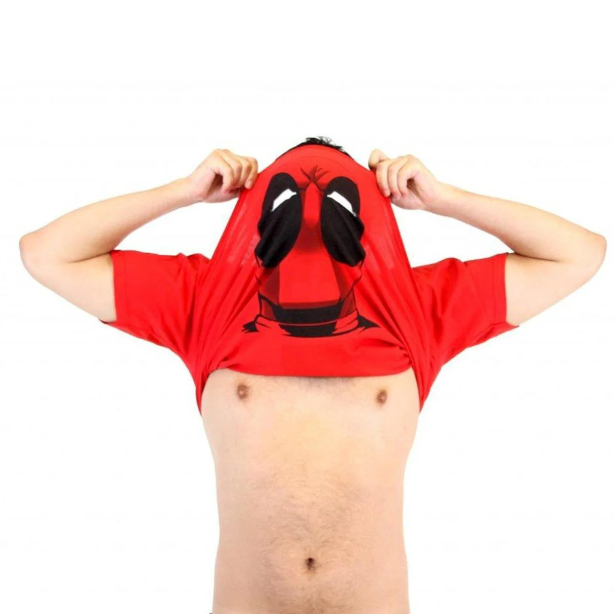 Marvel Deadpool Question Mark Flip T-Shirt - Image 2