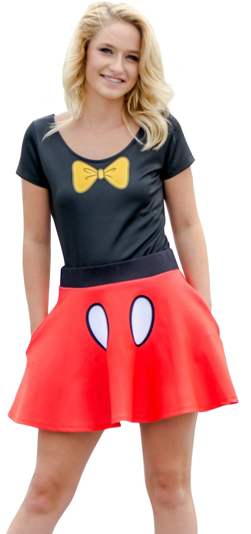 Minnie Mouse Bodysuit and Skirt Costume Set - Image 6