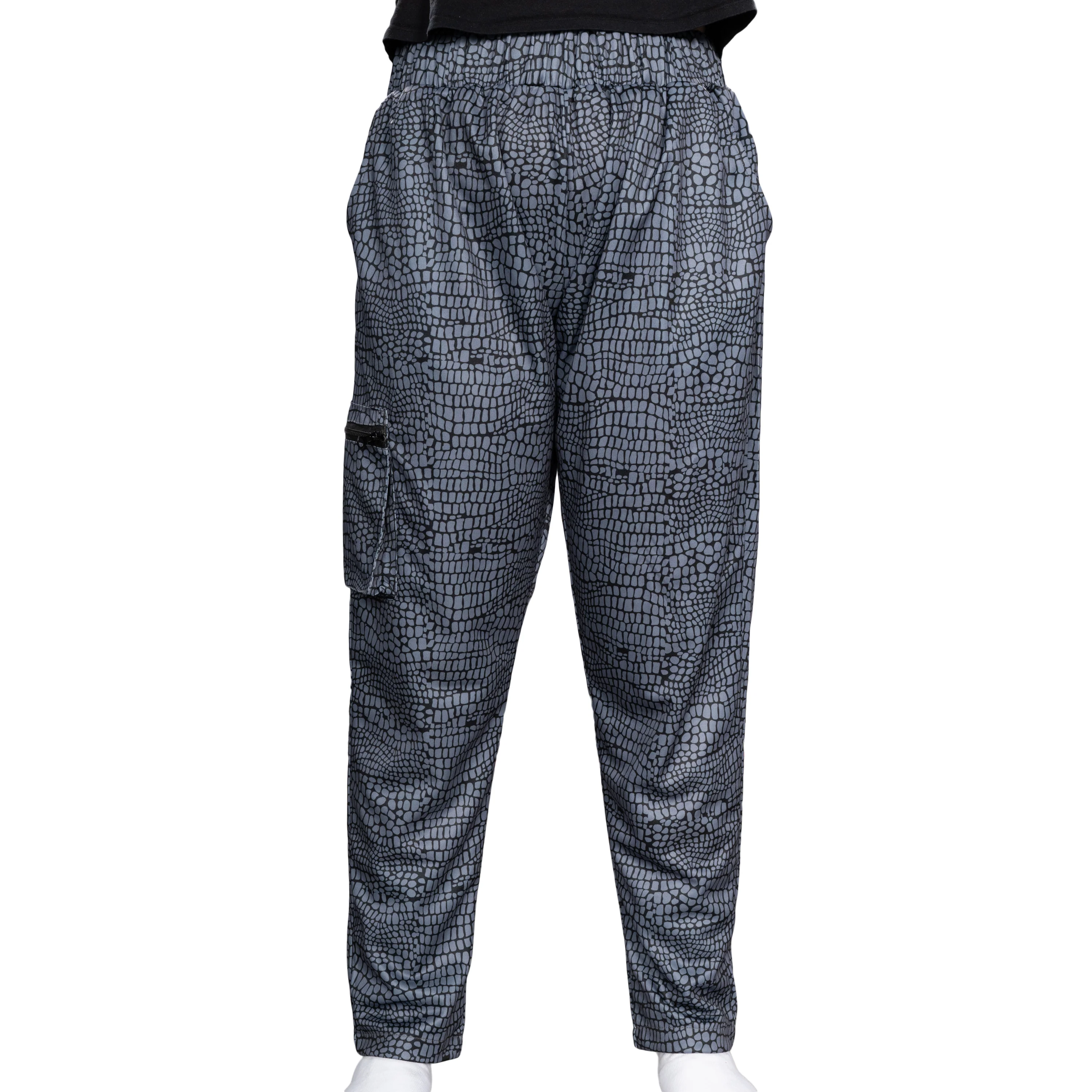 Napoleon Vote for Pedro Tater Tots Gray School Replica Halloween Costume Cosplay Pants