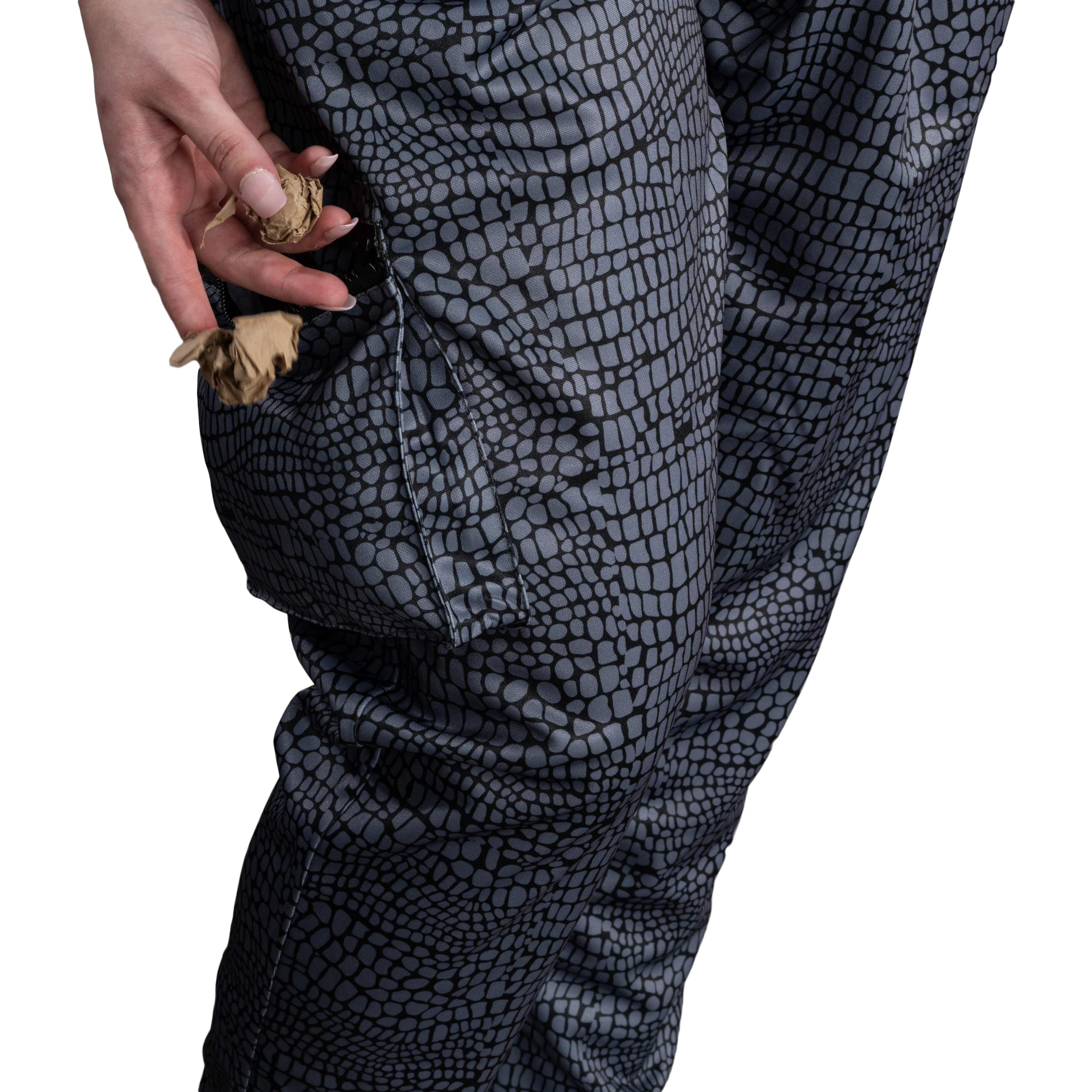 Napoleon Vote for Pedro Tater Tots Gray School Replica Halloween Costume Cosplay Pants - Image 7