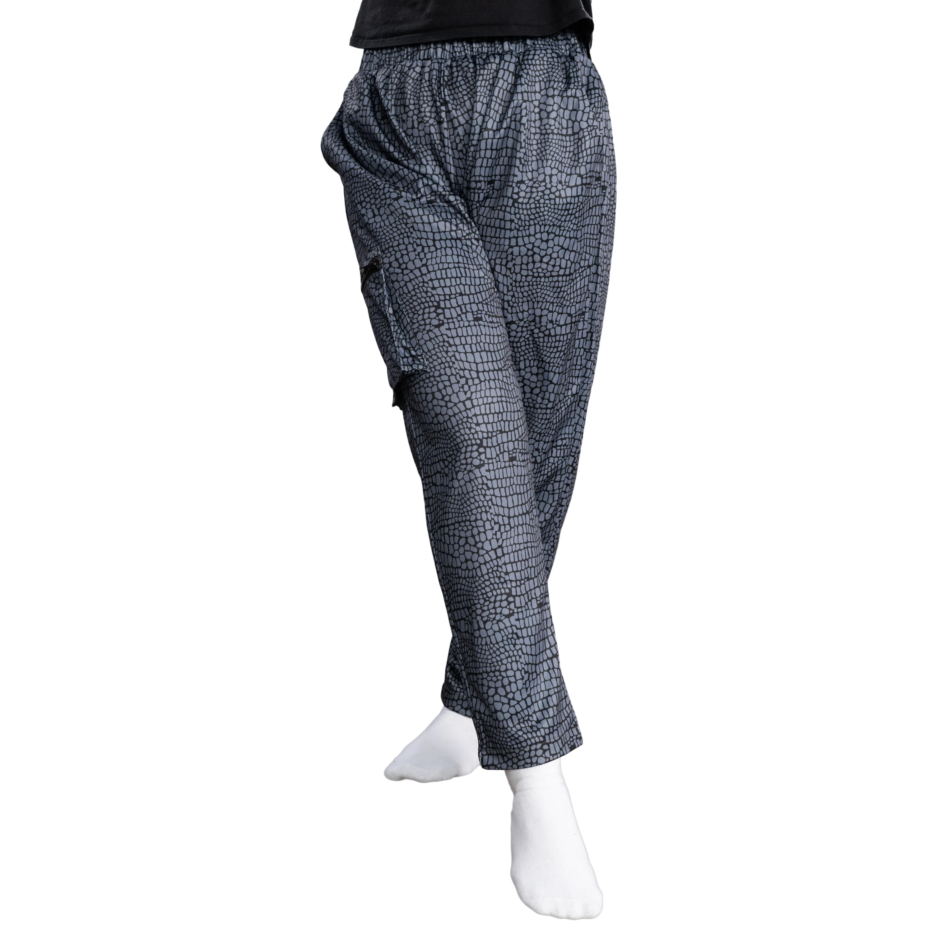 Napoleon Vote for Pedro Tater Tots Gray School Replica Halloween Costume Cosplay Pants - Image 9