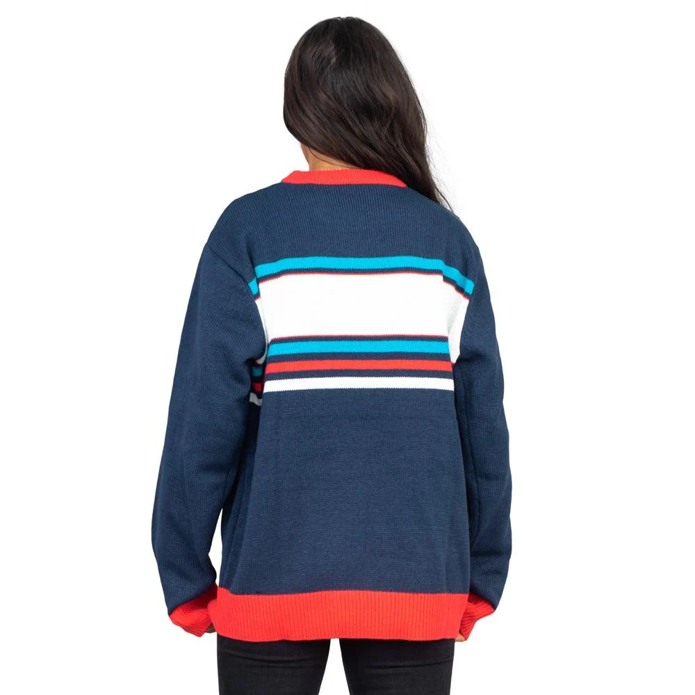 NASA Log 1980s Style Unisex Ugly Christmas Sweater - Image 5