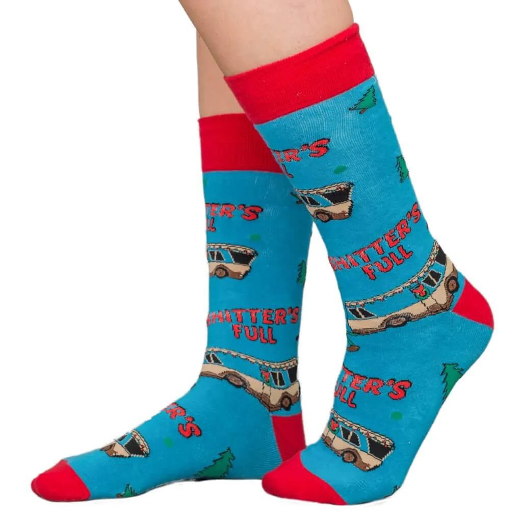 National Lampoon's Vacation Bathroom's All Full Ugly Christmas Socks - Image 4