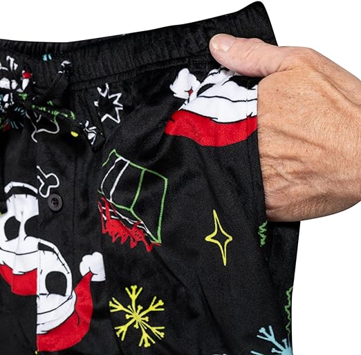 Nightmare Before Jack Skellington Pajamas Lounge Pants - Image 7