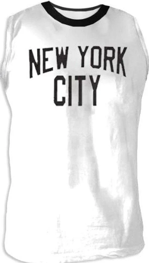 NYC New York City Walls and Bridges Pose Cut-Off T-shirt