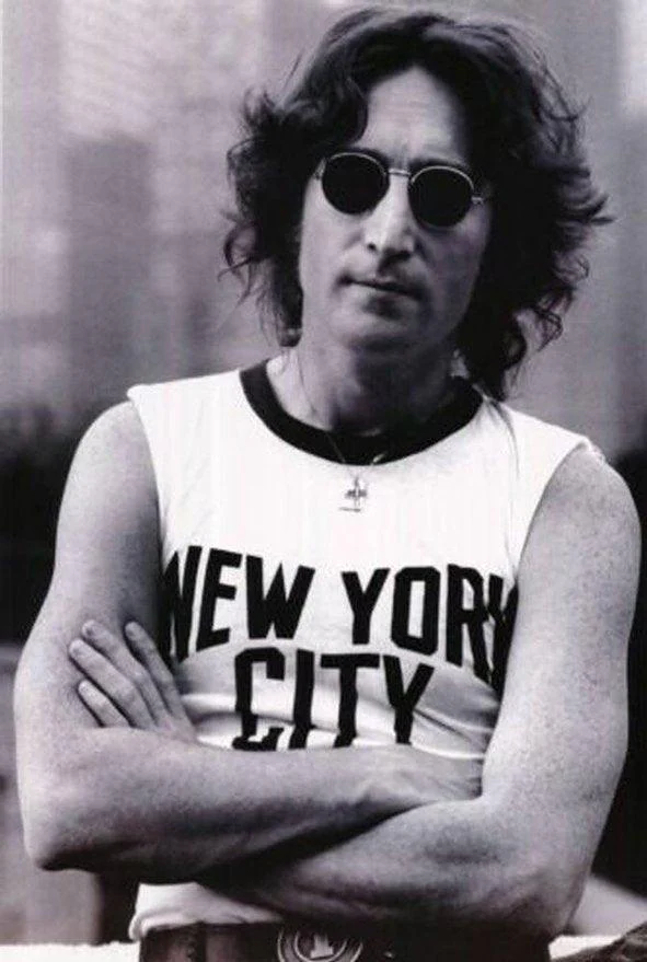 NYC New York City Walls and Bridges Pose Cut-Off T-shirt - Image 2