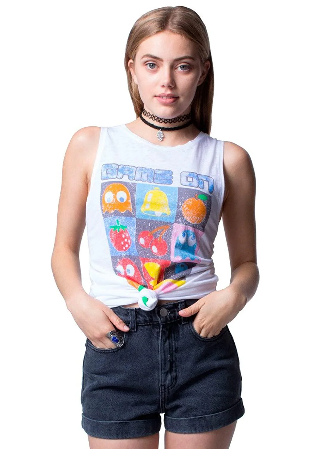 Pac-Man Game On Tank Top - Image 3