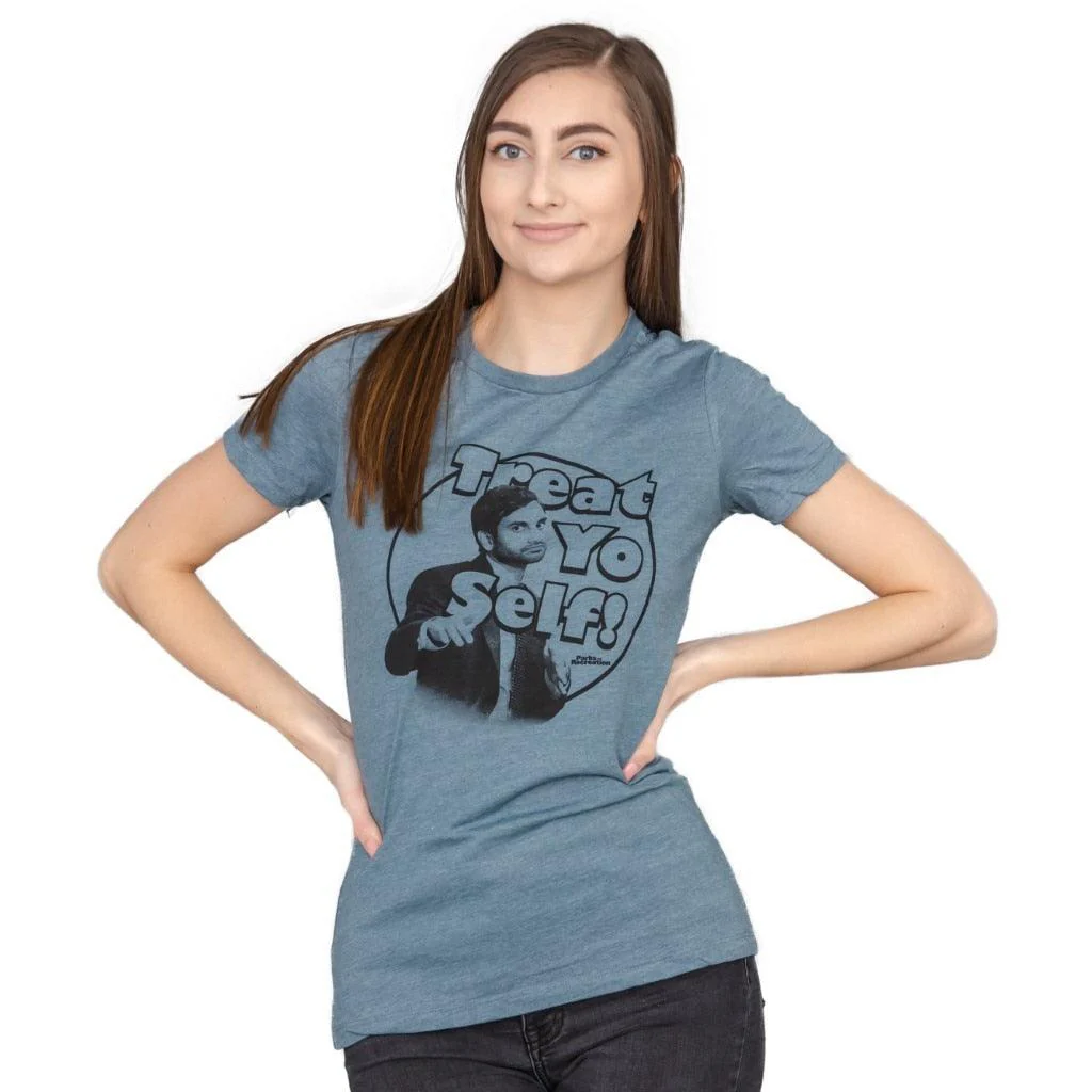 Parks & Recreation Treat Yo Self T-shirt - Image 2
