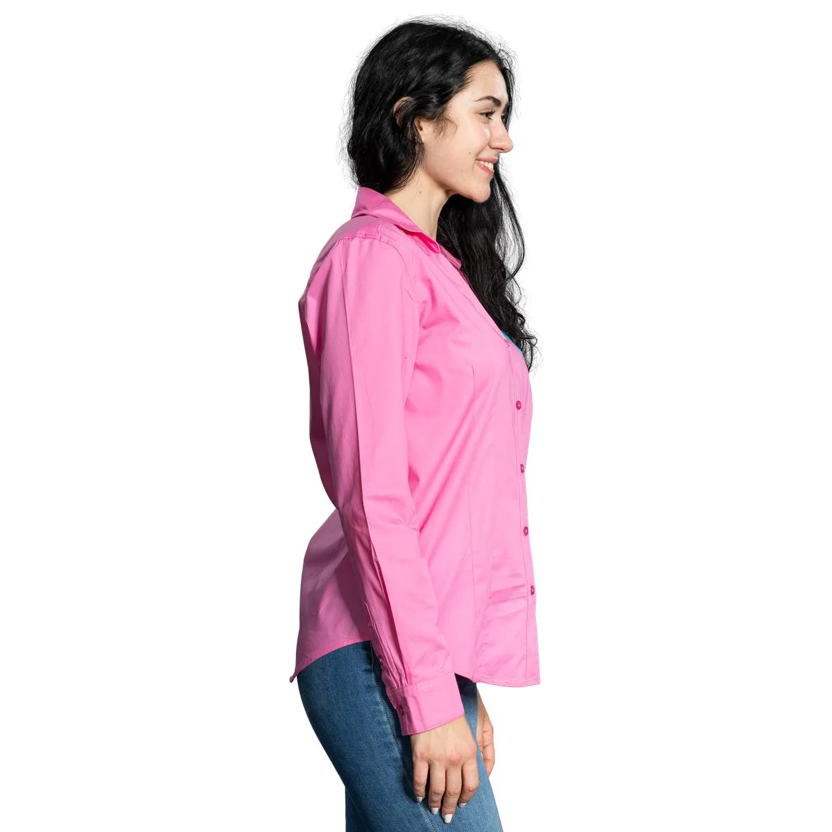 Ramona Pilgrim Movie Halloween Cosplay Costume Pink Blue Pocket Top - Image 3
