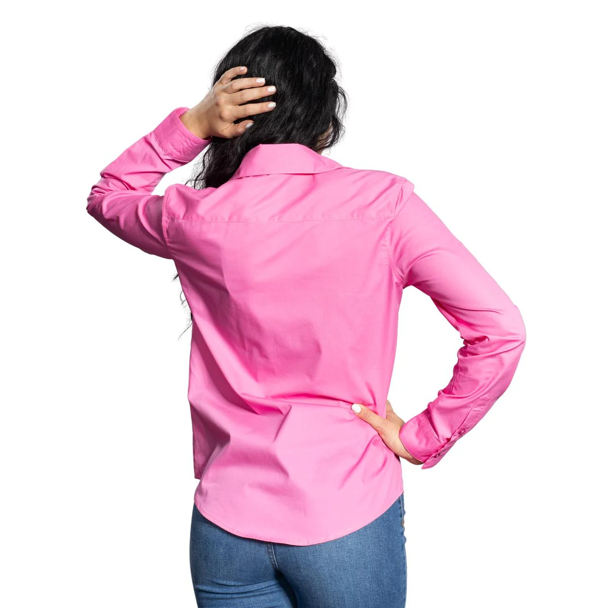 Ramona Pilgrim Movie Halloween Cosplay Costume Pink Blue Pocket Top - Image 4