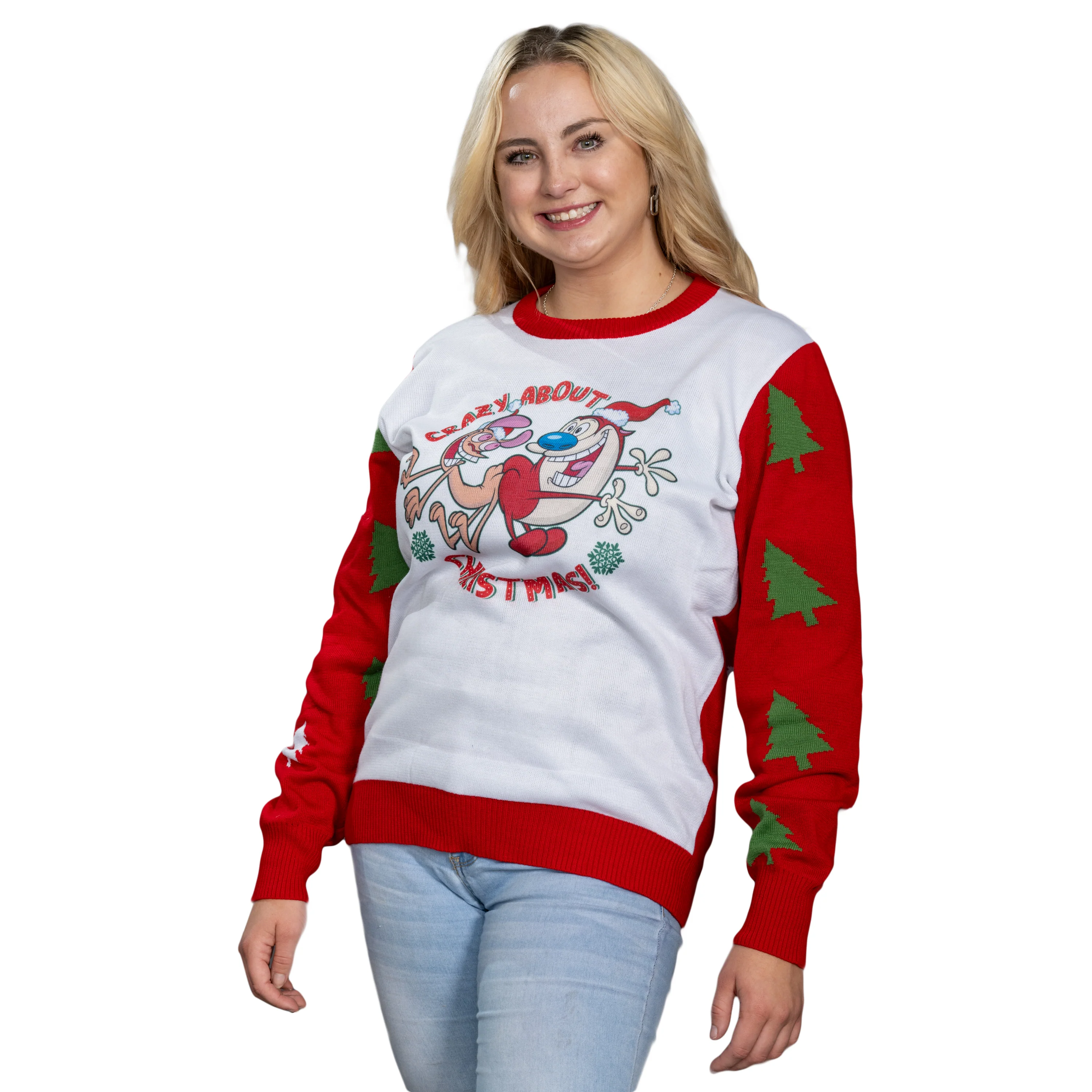 Ren & Stimpy | Crazy About Christmas Sweater - Image 8