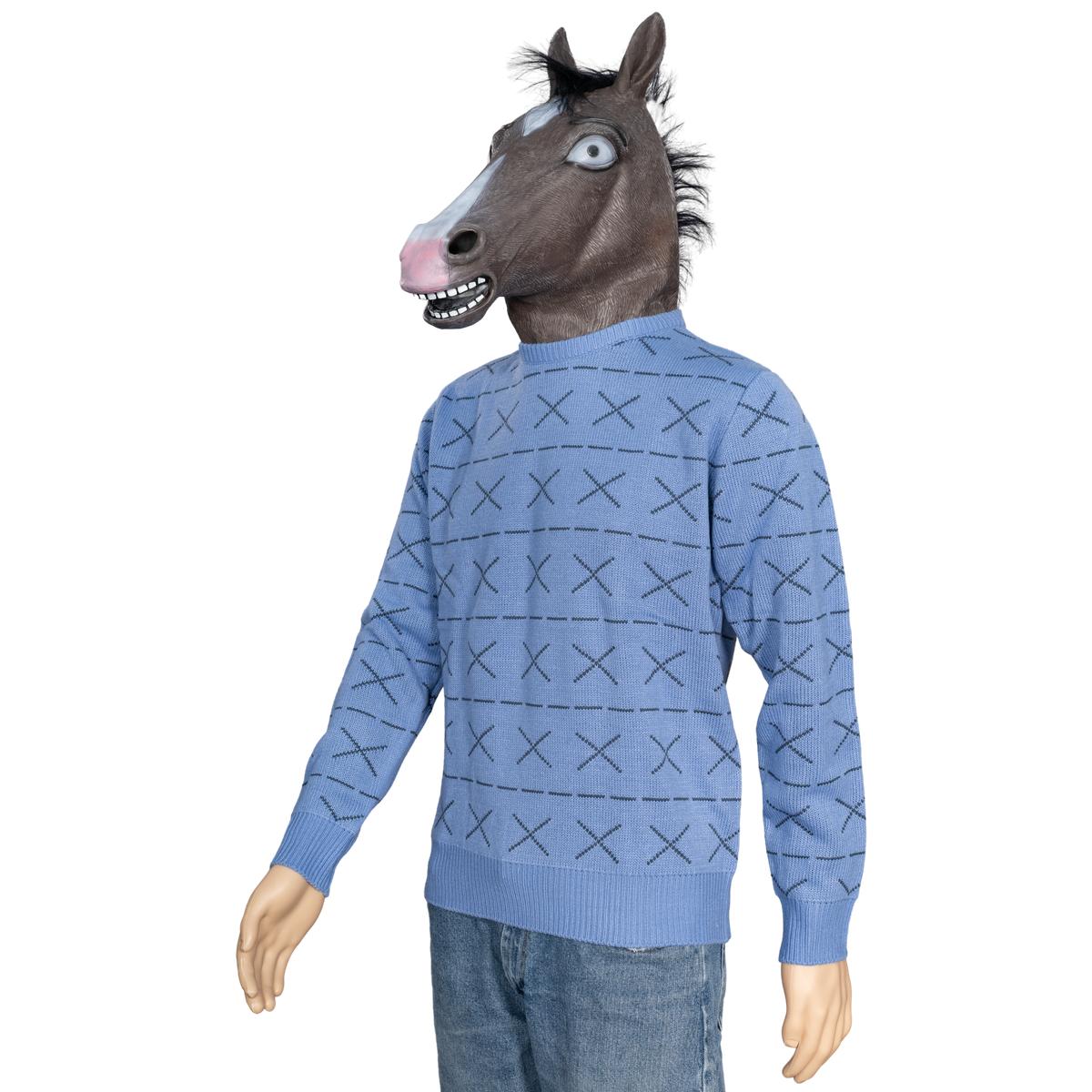 Replica Horse Man Sweater and Jack Halloween Costume Cosplay Mask - Image 13