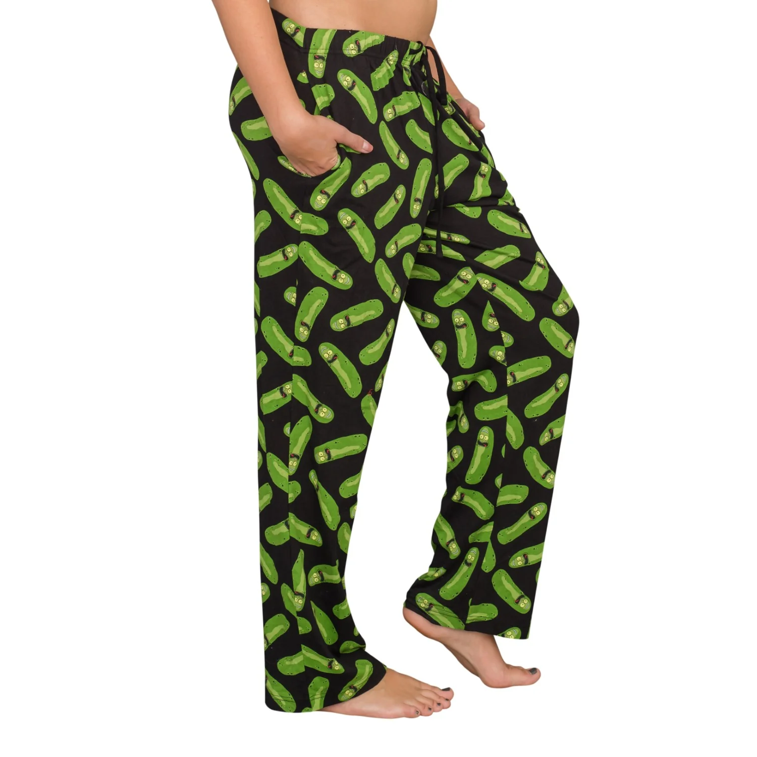 Rick and Morty Pickle Rick Lounge Pants - Image 5