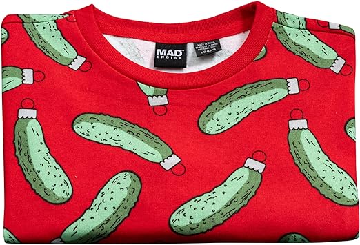 Rick and Morty Pickle Youth Red Sweatshirt - Image 6