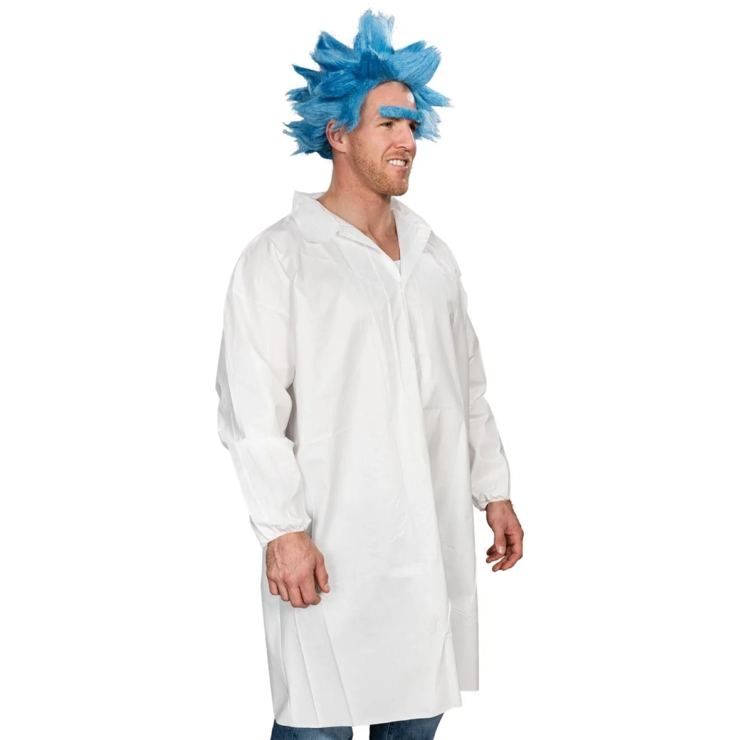 Rick Sanchez Cartoon Halloween Cosplay Costume Set - Image 3