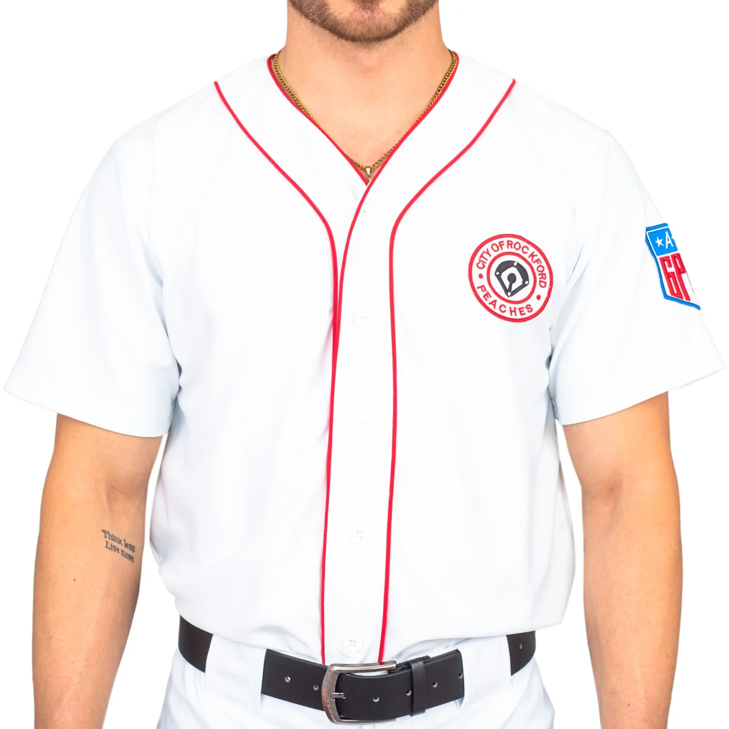 Rockford Peaches Men's Halloween Costume Set - Image 4