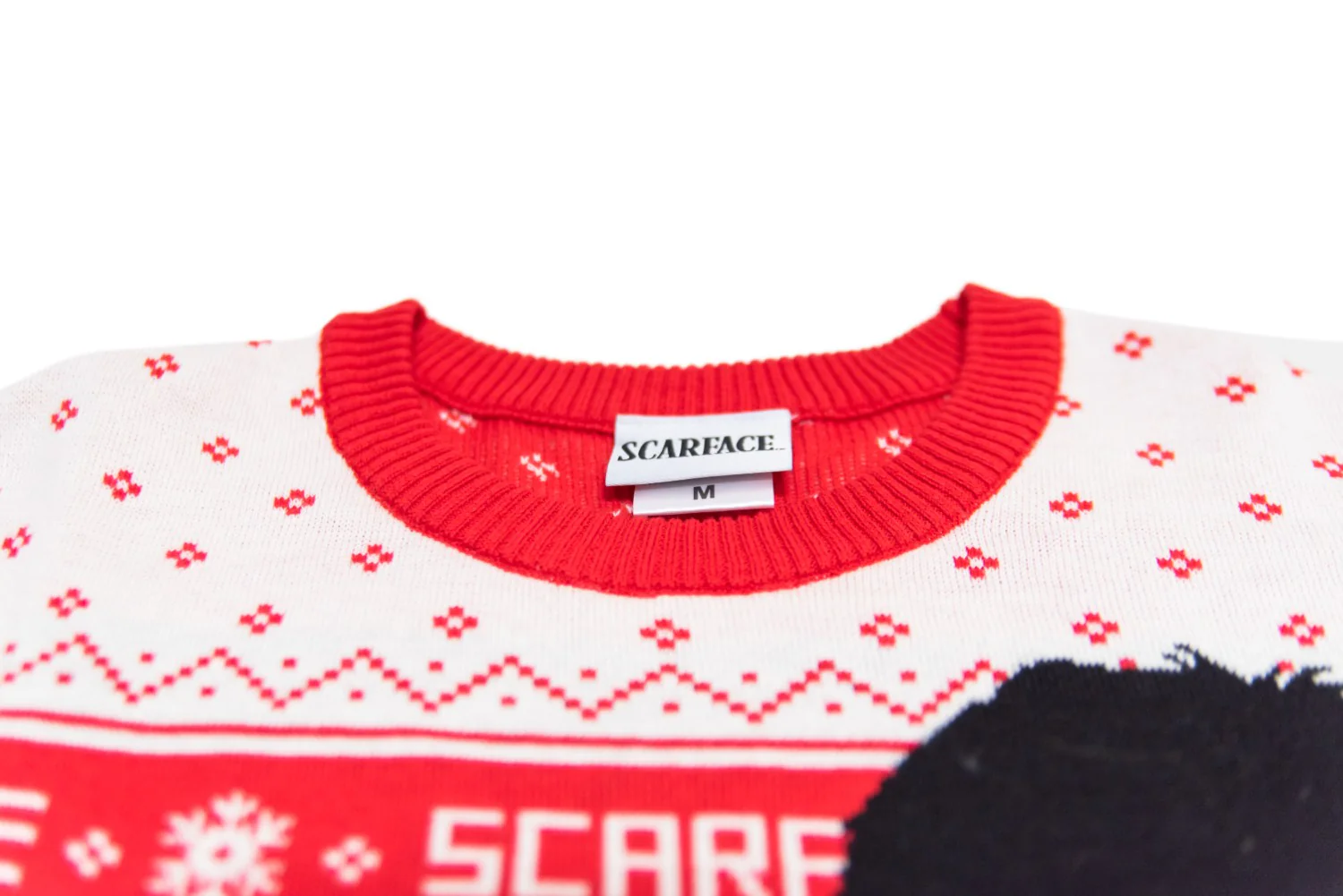 Scarface the World is Yours Tony Montana Ugly Christmas Sweater - Image 8